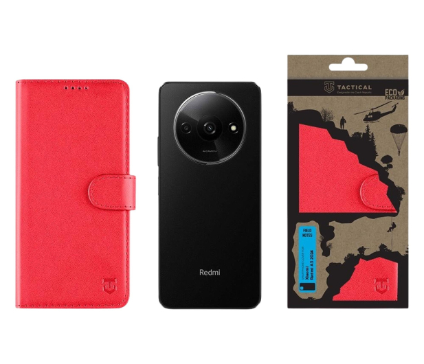 Tactical Field Notes pro Xiaomi Redmi A3 2024 Red - 1513883 - zdjęcie 3